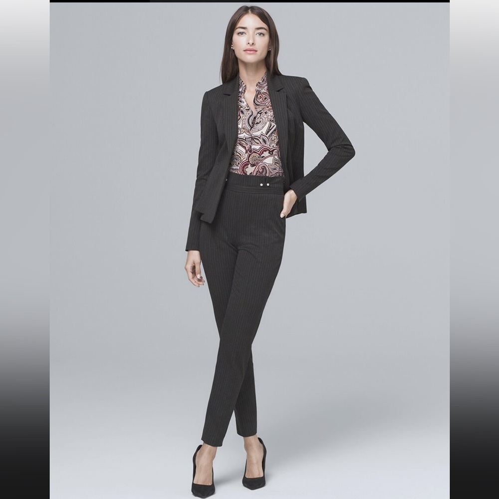 Pinstripe Blazer Suiting Jacket
